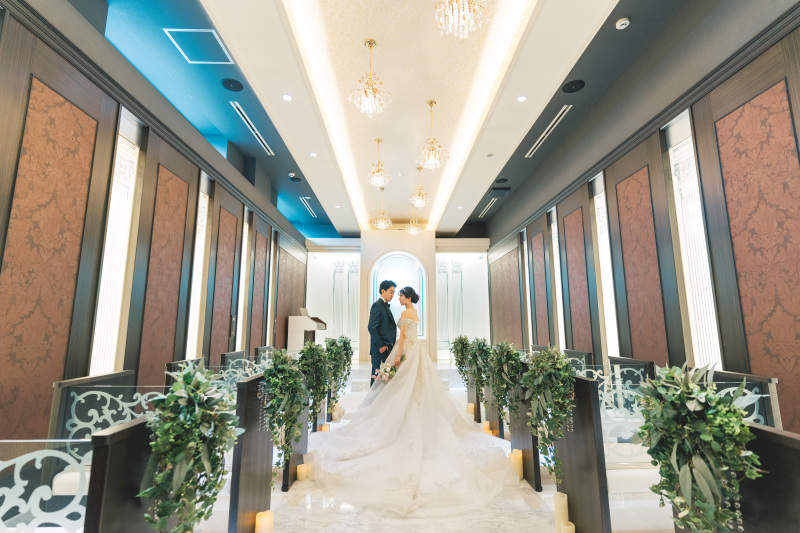 華やかな空間で