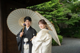 和装ロケーション撮影（白河院）×洋装スタジオ