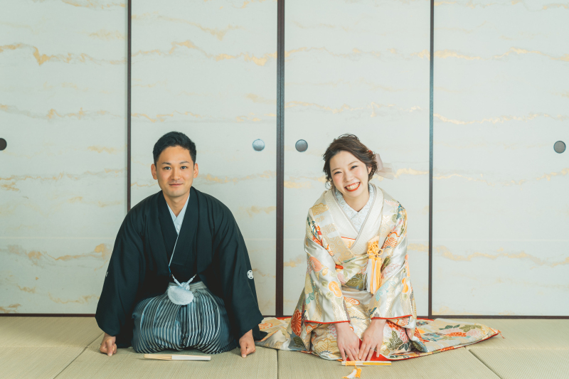 和装にチェンジ