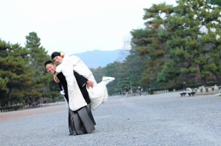 京都御所ロケーション撮影