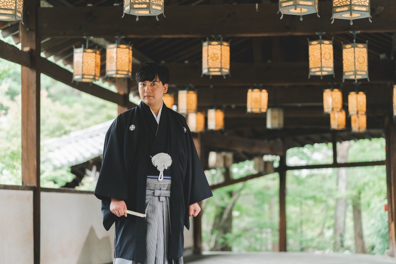 ご新郎様ソロショット