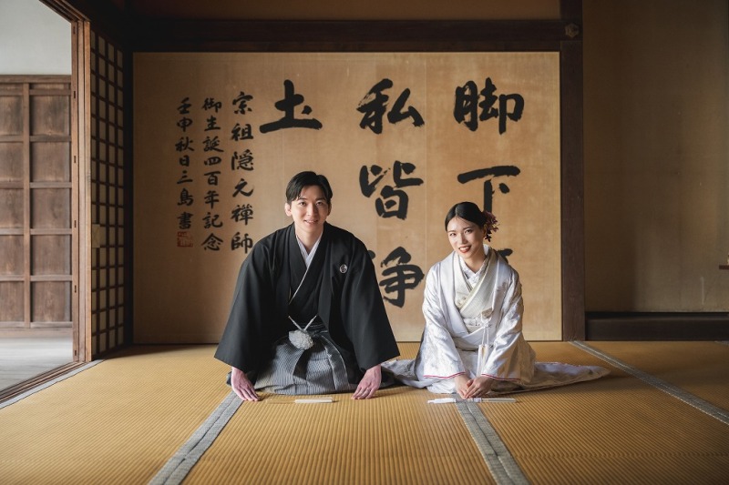 お正座ショット