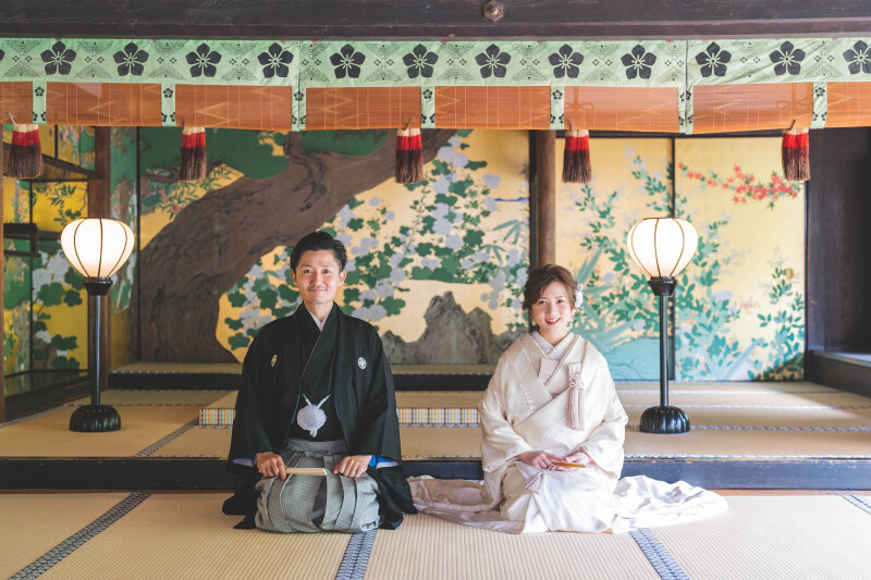 白無垢・色打掛智積院ロケーション