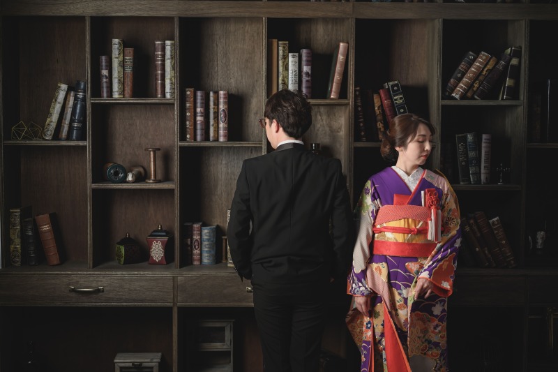 和装×アンティークな書斎