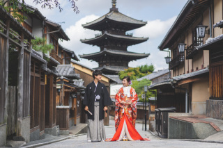 和装ロケーション×洋装スタジオ