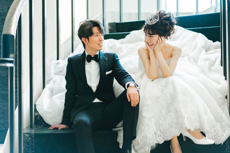 目線を合わせて