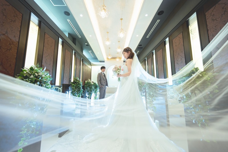 チャペルでパシャッ