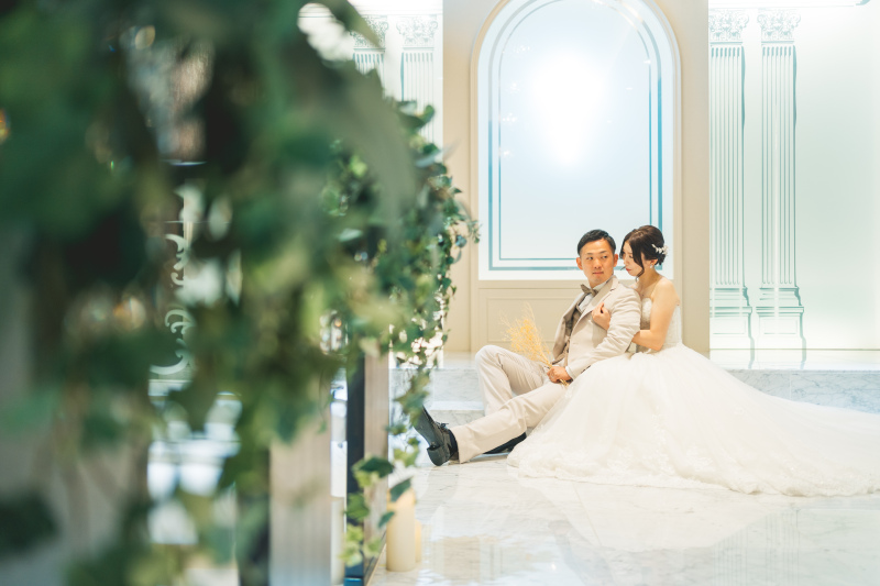 スタジオリシアンで自由なフォトウエディングを