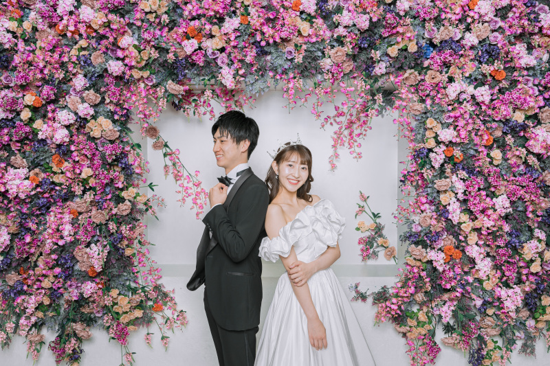 全面に敷き詰められた花々は見ごたえあり!