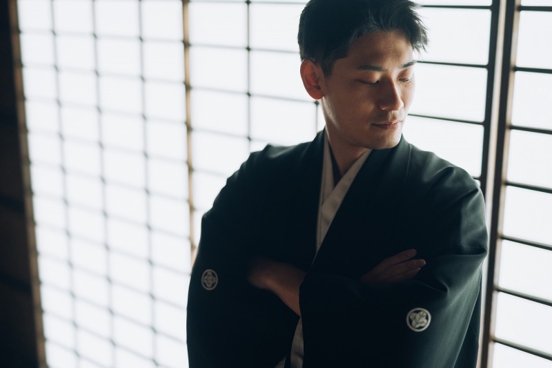 新郎様ソロショット