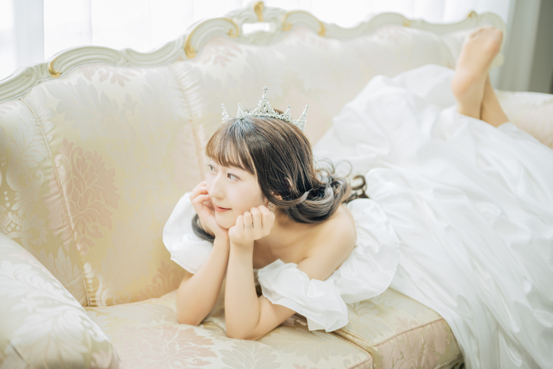 お城のお姫様のようなワンショット♡