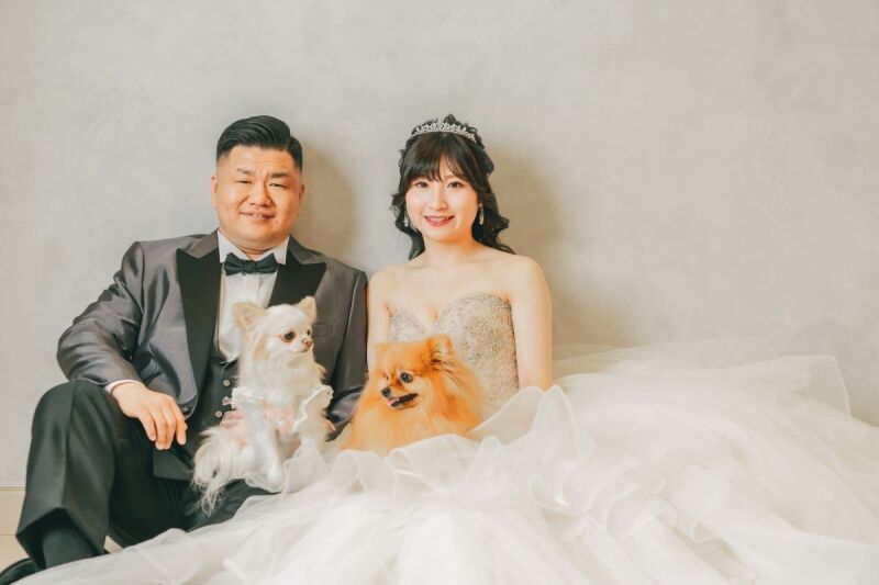 大好きな愛犬と