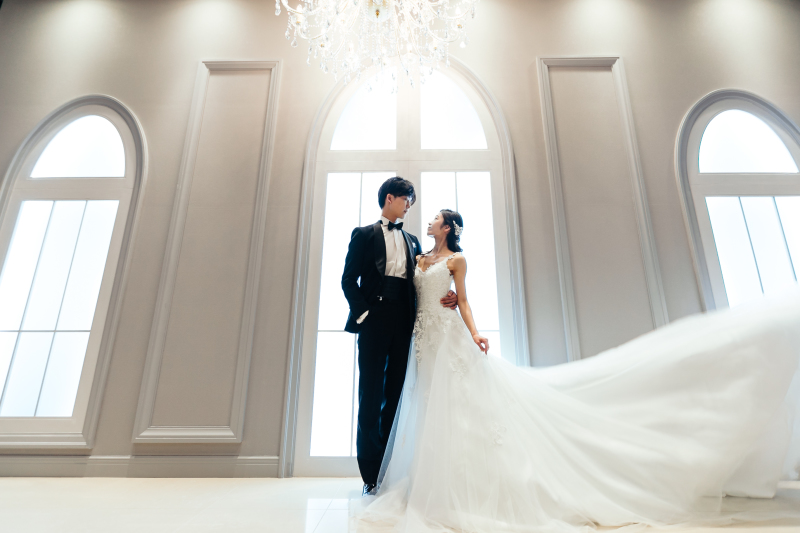 スケール感ある広々としたエントランス