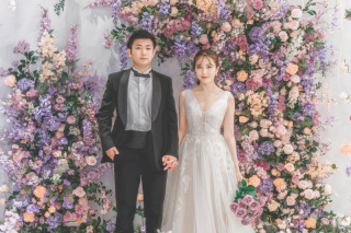 18のコンセプト韓国スタジオで洋装撮影