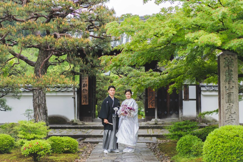圓光寺での撮影