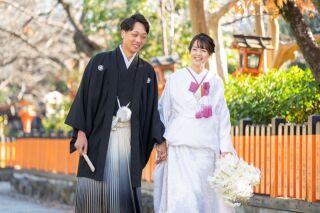 和装ロケーション（祇園）×洋装スタジオ