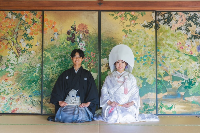 お正座ショット