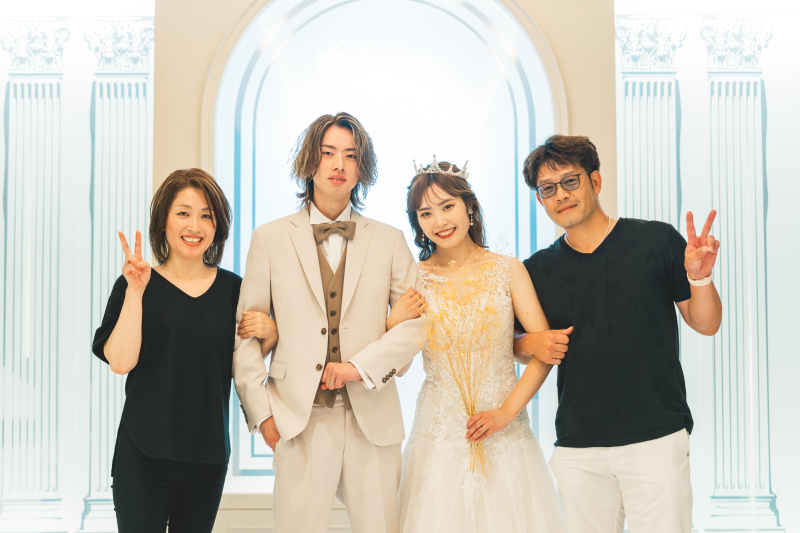 大切な家族と一緒に