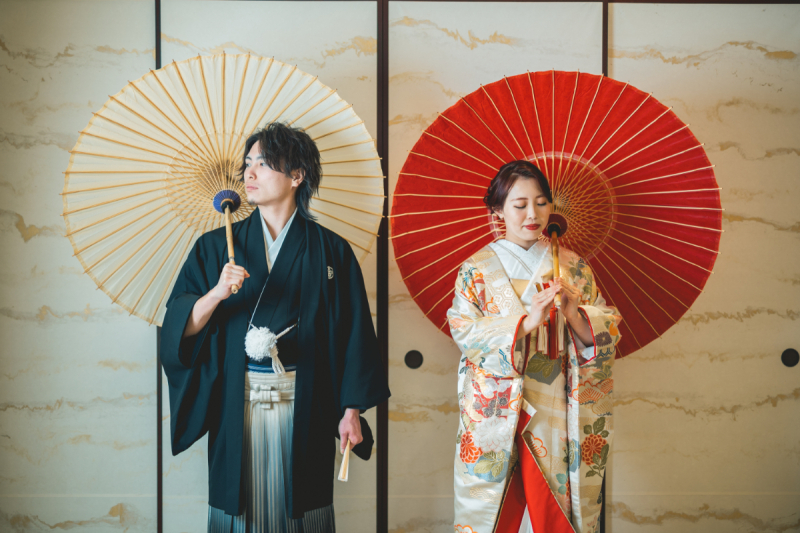 小物も活かして和の雰囲気で