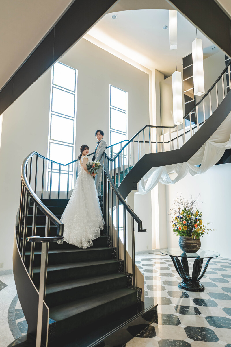 螺旋階段と共に