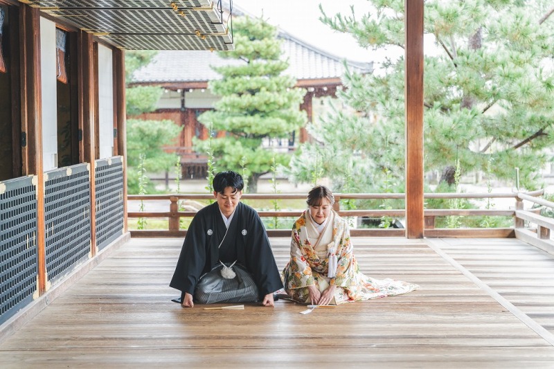 お正座ショット