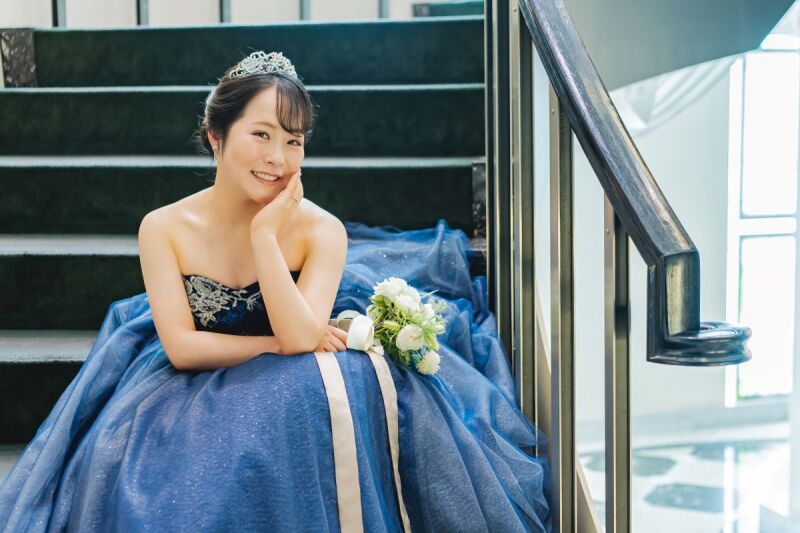 鮮やかに映える