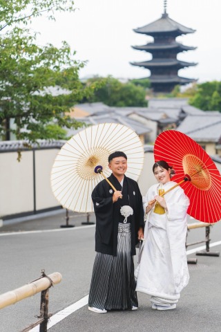和装ロケーション撮影×洋装スタジオ撮影