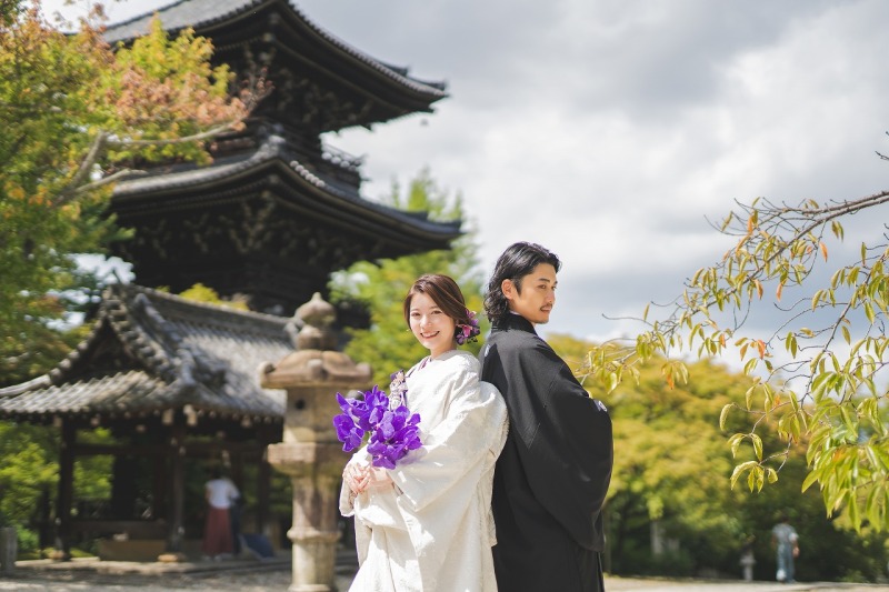 ロケーション地ならではの背景で美しいお写真を