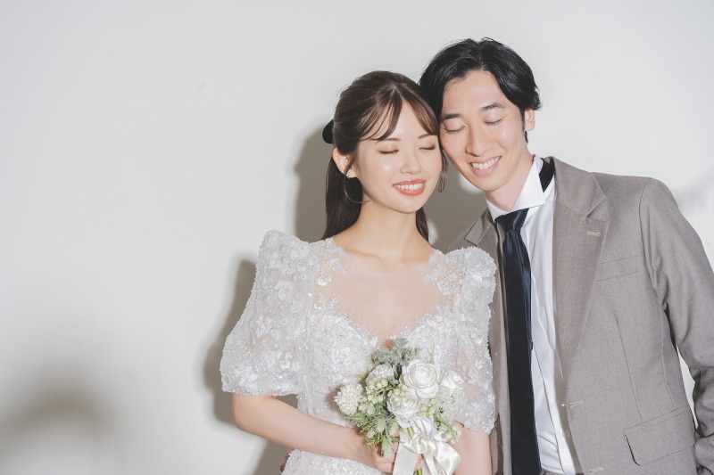 洋装韓国スタジオ取り放題プラン!!ブーケ&ベール付で安心!【アルバム、レタッチ付き】
