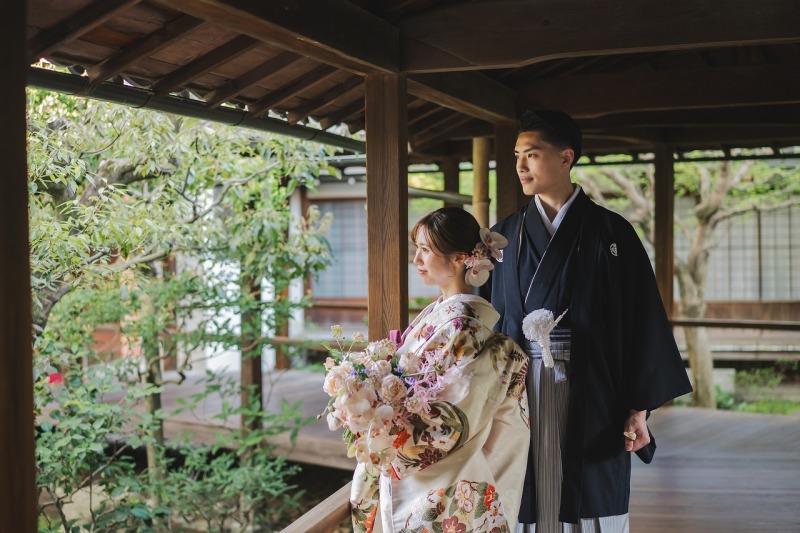 【12月撮影】年の瀬の京都で残す|和装前撮りご優待プラン|和装1着ロケーション撮影