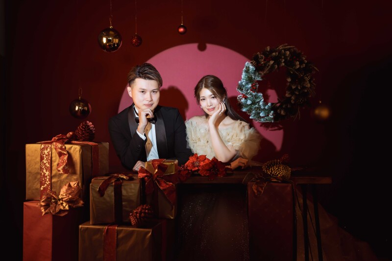 【12月撮影】Christmas Wedding Photo洋装プラン|P12アルバム+2着目ドレスプレゼント特典付