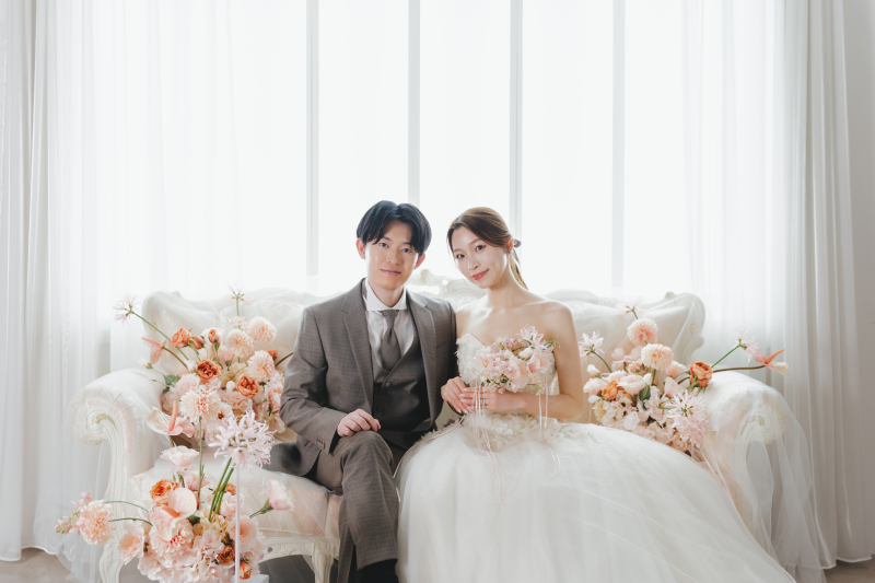 【5月撮影限定】新人フォトグラファー限定撮影プラン｜￥66,000｜洋装スタジオ撮影2シーン