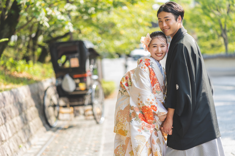 結婚式の準備の方必見!【撮影動画ムービー付き】ロケーションプラン《和装1着ロケ》