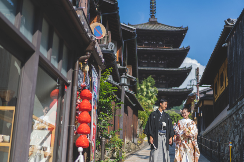 結婚式の準備の方必見!【撮影動画ムービー付き】ロケーションプラン《和装1着ロケ》