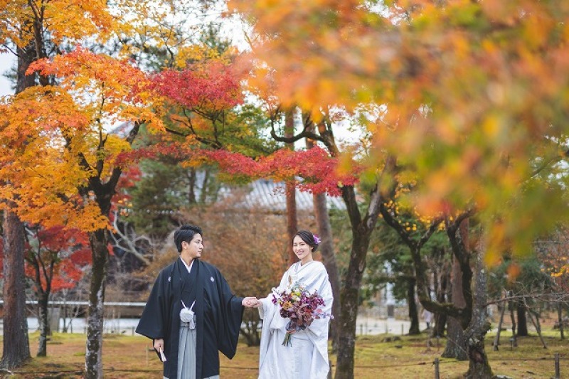 【紅葉撮影お日にち限定プラン】和装1着1カ所ロケーション撮影 ¥166,100➡¥104,500★6万OFF★なくなり次第終了