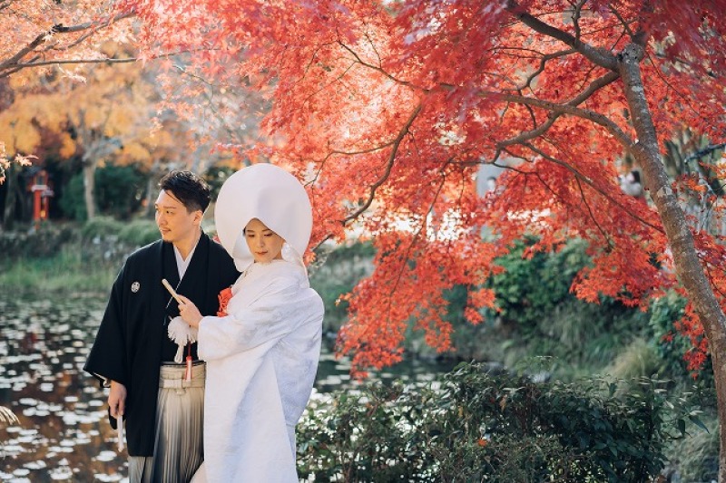 【11月~12月10日撮影】紅葉前撮り早割プラン|和装1着1ロケーション|土日祝50%OFF|8月末まで受付