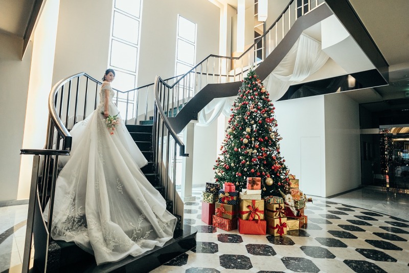 【12月撮影】Christmas Wedding Photo洋装プラン|P12アルバム+2着目ドレスプレゼント特典付