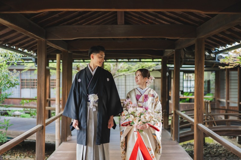 【12月撮影】年の瀬の京都で残す|和装前撮りご優待プラン|和装1着ロケーション撮影