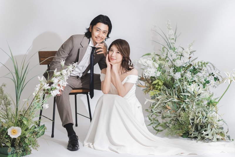 【4月5月撮影】ご優待プラン｜￥149600&rarr;￥126500｜洋装1着スタジオ撮影｜ドレス100着から選べる