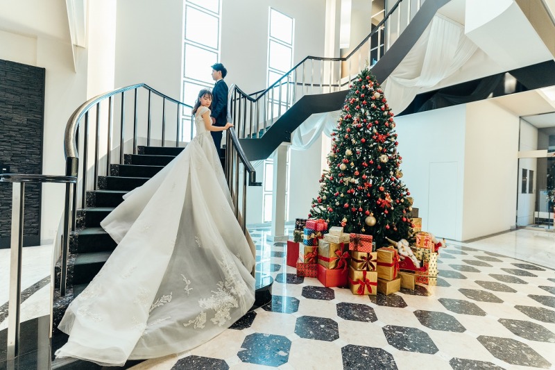 【12月撮影】Christmas Wedding Photo洋装プラン|P12アルバム+2着目ドレスプレゼント特典付