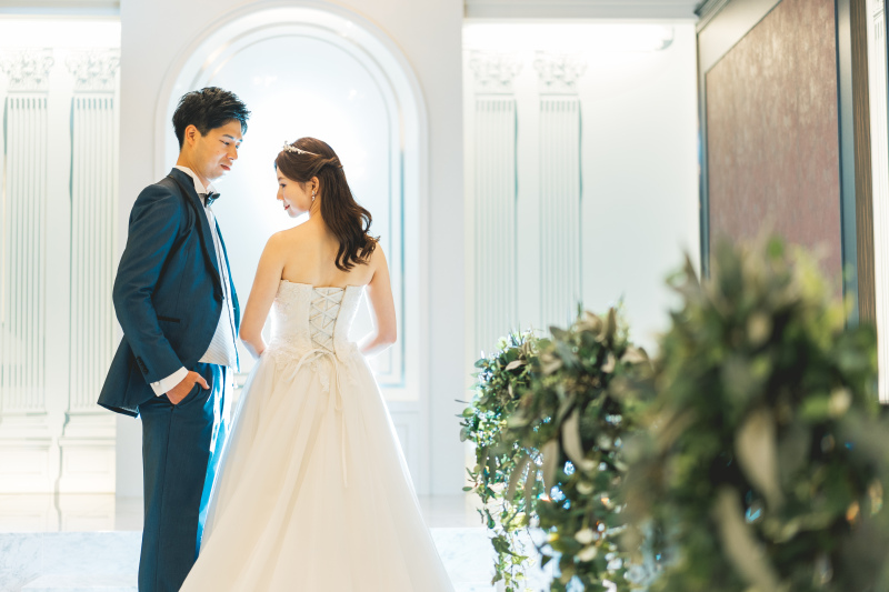 【挙式+フォトウェディング】家族と一緒に本格結婚式&韓国スタジオフォトプラン《洋装1点》が誕生!!当日の全データ付き