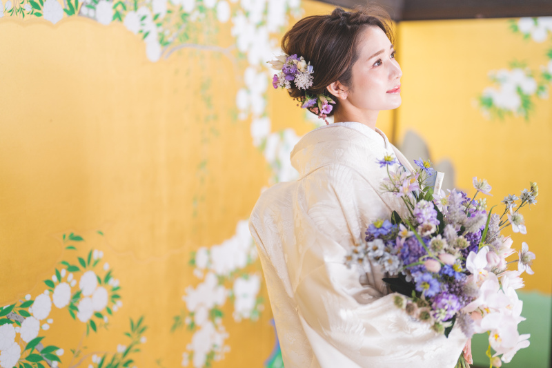 【智積院】和装1着ロケーションプラン(お部屋の中と外(境内)) レタッチ・アルバム付き