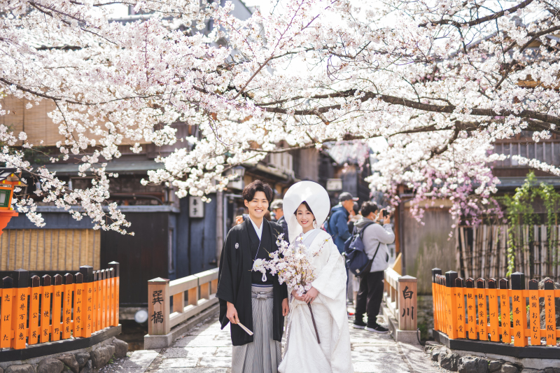 【3/1~4/10撮影限定】桜早割キャンペーン【早期申込みが◎】桜ロケーション&スタジオフォトプラン《和装洋装2着》