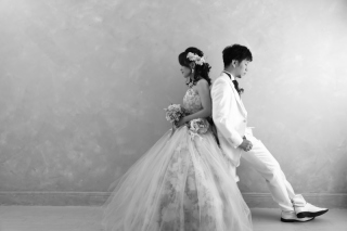 和洋装スタジオ撮影