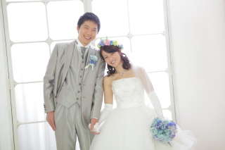 洋装スタジオ撮影