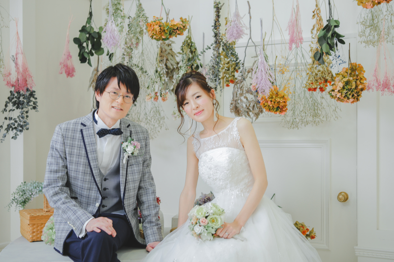 いっぱいのお花に囲まれて♪