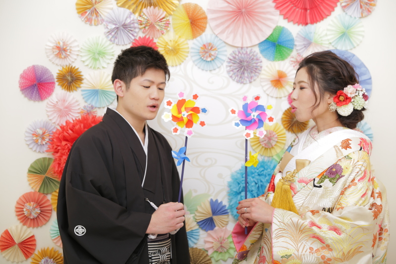 風車ふーっ♪*。