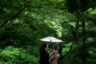 三渓園・大桟橋ロケーション撮影