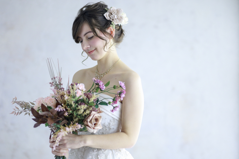 新婦ソロショット