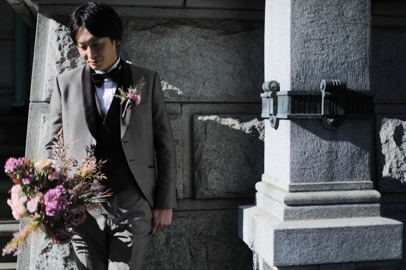 ご新郎様も主役です!